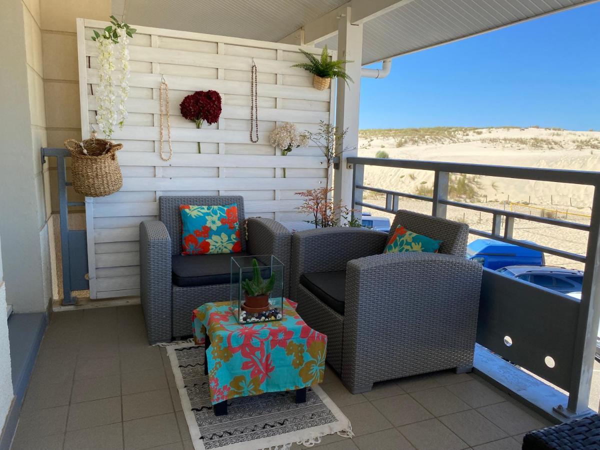 Apartamento Océanis face océan Biscarrosse-Plage Exterior foto
